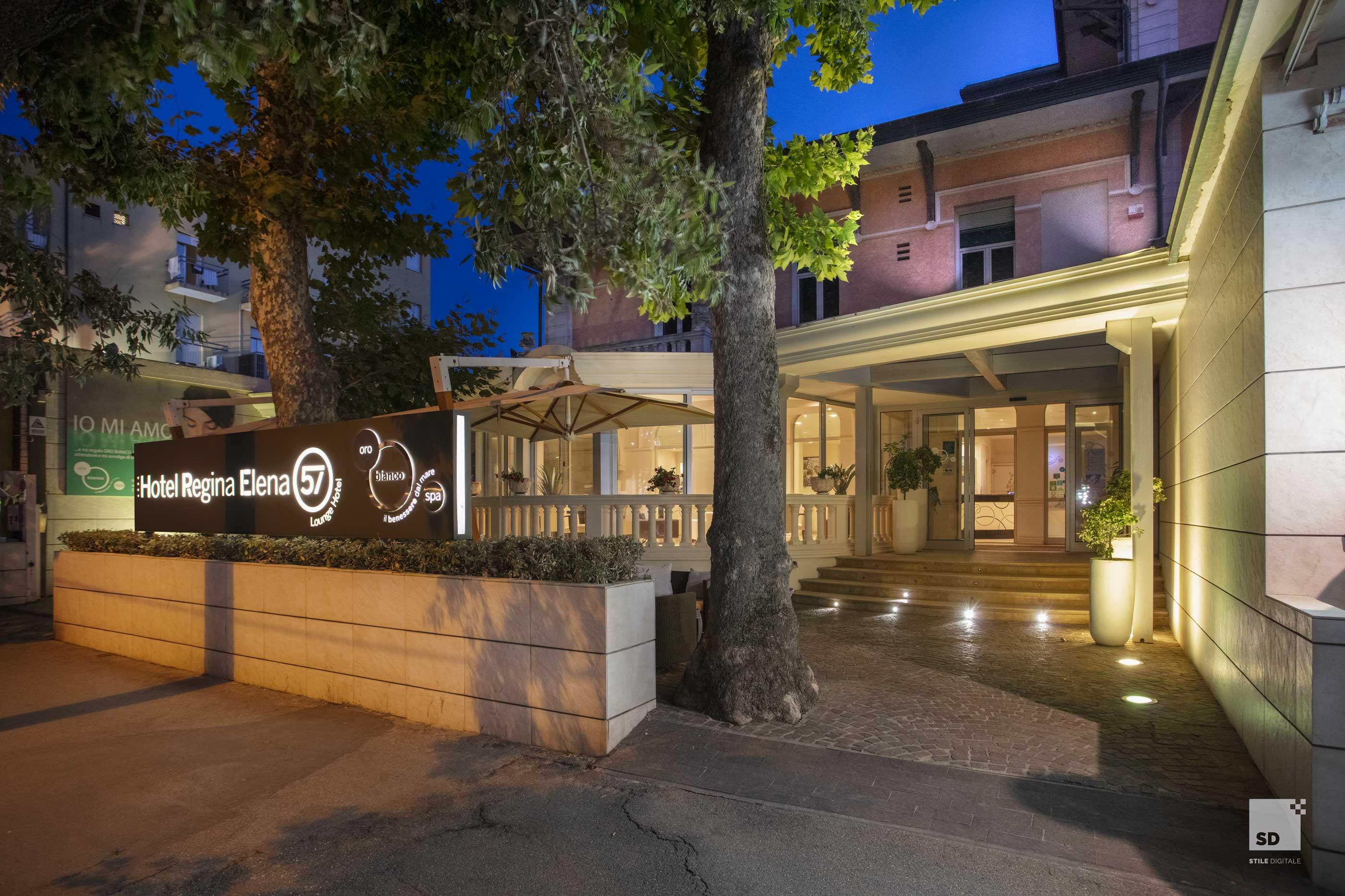 Hotel Regina Elena 57&oro Bianco Rímini